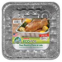 Ultimates Cook-N-Carry Poultry Pans & Lids (Pack of 2)