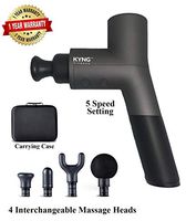 KYNG Fitness Massage Gun PRO PT 26V Quiet Handheld Deep Tissue Massager Rechargeable Handheld Massage Gun Percussive Vibration Therapy Massager Rechargeable Battery, Pain Relief, Recovery, Body Relief