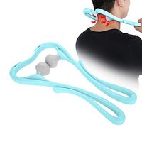 Massagers for Neck, Roller Ball Self Massage Tool Shoulder Neck Back Pain Relieve Massager Use at Home, Car, Office(blue)
