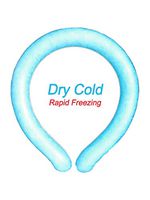 Neck Cooling Wrap Under 18, Cooling Starts Below 18°C (64°F), Dry Cold, Flexible When Frozen Ice Pack, Waterproof, Reusable, Non Toxic, Best Patented Technology,Length 18 in