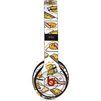 Skinit Decal Audio Skin for Beats Solo 2 Wireless - Officially Licensed Sanrio Gudetama 5 More Minutes Design