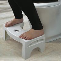 Potty Stool - Foldable Anti Constipation Bathroom Plastic Squatting Stool Toilet - Stool Stool Bathroom Toilet Squat Cover Redmi Toilet Squat Toilet Potty Stools Footstool Stool Step Cha