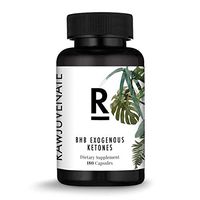 Rawjuvenate Bhb Exogenous Ketones Capsules for Ketosis, Energy, Focus, 180Count