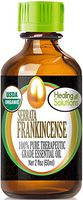 Organic Frankincense Essential Oil (100% Pure - USDA Certified Organic) Best Therapeutic Grade Essential Oil - 60ml