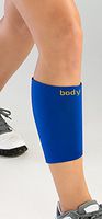 body helix Calf Compression Sleeves - Full Calf Compression Sleeve - Pain Relief of Muscle Strains (Royal Blue, Medium)