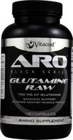 ARO-Vitacost Black Series Glutamine RAW - 750 mg - 180 Capsules