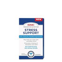 GNC Preventive Nutrition Stress Support, 90 Caplets, Promotes a Feeling of Relaxation and Calm