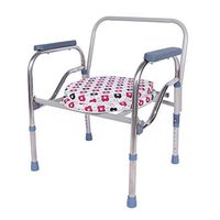 XWZJY Obesity Bedside Commode Chair Extra Wide Portable Toilet with Safety Steel Frame Bathroom Support for Elderly,Seniors, Disabled