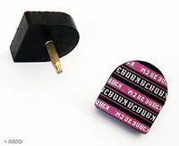A Pack of Ladies U-shape High Shoe Repair Heel Tips (613-18x19mm of 20 pairs)