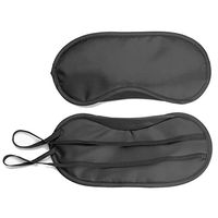 Saying 100% Silk Sleep Mask for A Full Night's Sleep, Comfortable and Super Soft Eye Mask with Strap | Works with Every Nap Position | Ultimate Sleeping Aid/Blindfold, Blocks Light (Black)
