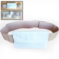 G-Tube Holder - Comfortable & Concealment Gastrostomy Tubes Protection Belt - Abdominal Dialysis Fixation Belt for Men and Women,S