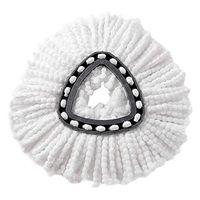 8QzJs1Tg 1/3/4Pcs Microfiber Household Replacement Pad Floor Cleaning Spin Mop Heads Cleaning Tool Convenient and Useful Mop Pad 1# 3pcs