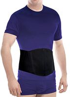 Original Ergonomic Umbilical Navel Hernia Belt (New Model) / Abdominal Support Brace X-Small Black