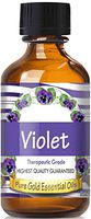 Pure Gold Violet Essential Oil, 100% Natural & Undiluted, 60ml