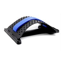 Hongyuantongxun Stretch Equipment Back Massager Magic Stretcher Fitness Lumbar Support Relaxation Mate Spinal Pain Relieve Spine Corrector, Sports & Fitness (Color : Blue)