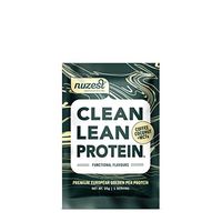 Nuzest Clean Lean Protein Functionals - Premium Vegan Protein Powder, European Golden Pea Protein, Dairy Free, Gluten Free, GMO Free, Naturally Sweetened, Coconut, Coffee & MCTs, Single Serving