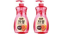 MKH Grapefruit Liquid Dish Soap 1L (34 oz), 2 Count