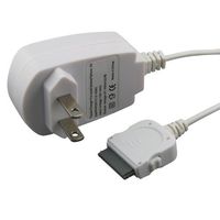 Generic Premium Travel Charger/Wall Charger/Home Charger for Apple iPhone 4/3 - Non-Retail Packaging - Black