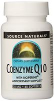 Source Naturals Coenzyme Q10 with BioPerine 30mg, 60 Softgels