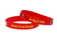 Food Allergies - Egg & Nuts -(Red) - Small