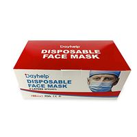 Dayhelp 50PCS Disposable Face 𝐌𝐀𝐒𝐊, 3 Ply Non-Woven Eаrloop 𝐌𝐀𝐒𝐊