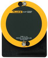 Fluke 100-CLKT C-Range IR Window with Kwik Twist, 4" Diameter, 0.16" Thick, For Outdoor and Indoor Applications