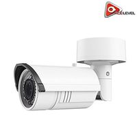 LTS Platinum Bullet Network IP Camera: 5MP, 2.8-12mm Motorized Lens, 2560x1920P, 3D DNR, DWDR, BLC, VCA, H.264 Zip+, 42 IR LED up to 100ft, IP66, DC 12V, PoE - CMIP9753-SZ