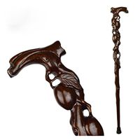 MOXIN Walking cane Mahogany solid wood old man crutch Fashion for Men / Women / Seniors , A , A
