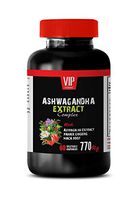 Brain Health and Memory Supplements - ASHWAGANDHA Extract Complex with Astragalus PANAX Ginseng MACA Root - ashwagandha Capsules for Fertility - 1 Bottle 60 Vegetable Capsules