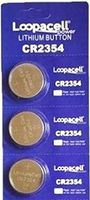 Pack of 3 New LOOPACELL CR2354 2354 CR 2354 3V Lithium Coin Cell Batteries