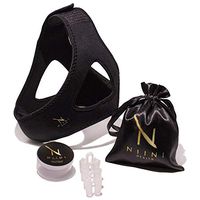 Anti-Snoring Chin Strap by Niini Health - [2019 Upgraded Version] - Best Adjustable Snore Stopper Device - Sleep Aid Snoring Solution for Men and Women