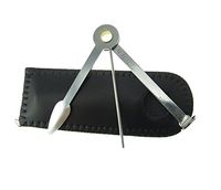 yueton Pack of 2 New Pocket or Pouch 3in1 Stainless Steel Catlinite Cleaner Cleaning Tool Reamers Tamper