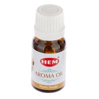 Hem Incense Aroma Oil 10 ML Mystic Amber Jasmine Musk Orange Rose Sandal Choose Scent and Quantity. (Set of 3, Mystic Sandal)