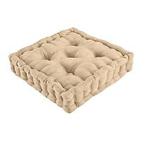 Trenton Gifts Tufted Support Padded Boosted Cushion | Natural