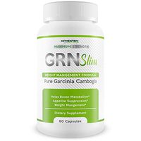 GRN Slim - Maximum Strength Chromium Garcinia Cambogia Formula - Pure Garcinia Cambogia Weight Management - Help Block Fat Production and Storage - Reduce Appetite - Boost Metabolism - Improve Mood