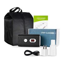Pevor Black CPAP Cleaner Cleaning Machine with Sanitizing Bag for CPAP Machines, Masks & Tube
