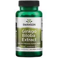 Delayed-Release Ginkgo 120 mg 100 Caps by Swanson Ultra