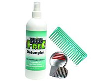 Nit Free Terminator Comb and 16oz Detangler Comb with Free detangler Comb Nit Free Head Lice Mint Oil Peppermint Detangling Spray, Leave in Conditioner Anti Super Lice Repel Prevention
