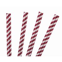 Twist Ties Red Stripe 3/16" x 4" (W x L) 2000 Per Pack