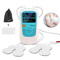TENS Unit Dual Channel Rechargeable 25 Modes TENS Machine for Pain Relief Therapy, Electronic Pulse Massager with 6 Reusable Electrode Pads for Treating Back Neck Stress Muscle Stimulator Device