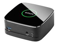 eMini NUC Mini PC Barebone, Intel Pentium 4405U, Dual WiFi, Bluetooth 4.0, 4K Video Support, Compatible with Upto 32GB DDR4 RAM, Linux, Windows, ESXi, Proxmox. Perfect for Homelab and Hosting
