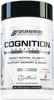 COGNITION High Potency Brain Nootropic Focus Supplement: Best Nootropic and Energy Pills for Mental Clarity, Memory, Studying, Gaming, and Work | Alpha GPC, Dynamine, Caffeine, L Theanine, 60 Count