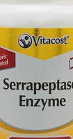 Vitacost Serrapeptase Enzyme - 60 Vegetarian Capsules - Enteric Coated - Delayed Release