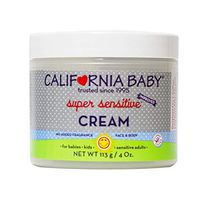 California Baby Super Sensitive Moisturizing Cream (4 oz.) Hydrates Soft, Sensitive Skin | Plant-Based, Vegan Friendly | Fragrance Free | Soothes irritation caused by dry skin on Face, Arms and Body.