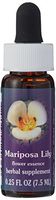 Flower Essence Services Mariposa Lily Dropper, 0.25 Ounce