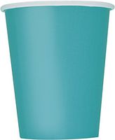 9oz Teal Paper Cups, 14ct