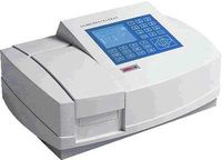 UNICO SQ4802E Scanning Spectrophotometer, Double Beam, 1.8 Nm Band Pass, LCD Screen, 4-Position Cell Holder, (4) Optical Glass Cuvettes, (2) Quartz Cuvettes, USB Port, Parallel Port