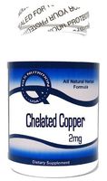 Chelated Copper 2mg 100 Capsules ^GLS