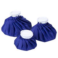 Cold Ice Pack - 3-Pack Reusable Ice Bag Pack - Cold Therapy for Injuries and Pain Relief, Includes 3 Sizes, Blue