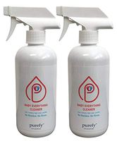 PUREFY Baby Everything Cleaner. Hypoallergenic. Antimicrobial. No Residue. Unscented. No Rinse. Baby Safe Cleaner for Toys, Pacifier, High Chair, and Nursery. (16oz, 2pk)